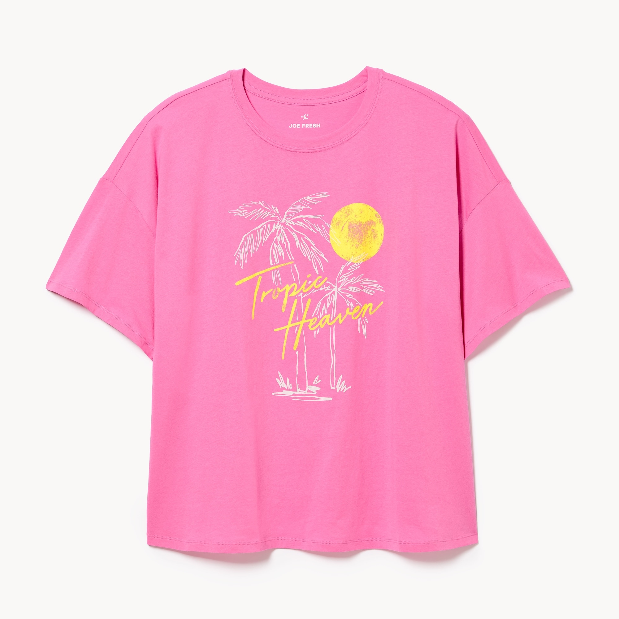 Women+ Graphic Sleep T-Shirt in Pink from Joe Fresh