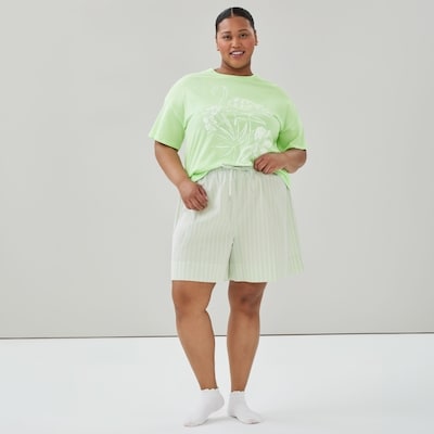 Joe Fresh Women+ Cotton Striped Sleep Short 1 ea, $19.00/1ea