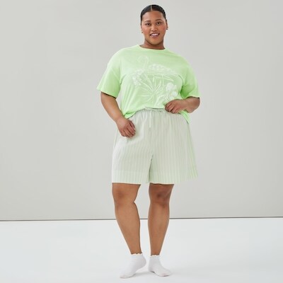 Joe Fresh Short de nuit rayé en coton Femmes+ 1 ea, 19,00 $/1ch
