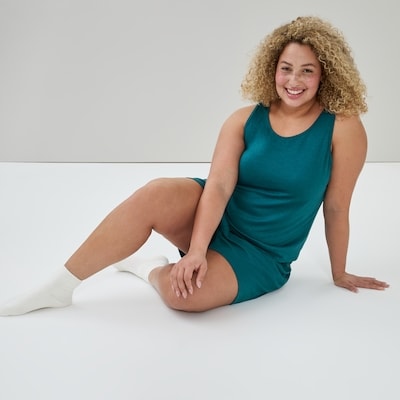 Women+ Tank Sleep Set - Dark Blue