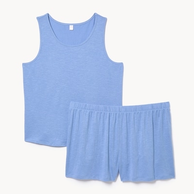 Women+ Tank Sleep Set - Light Blue
