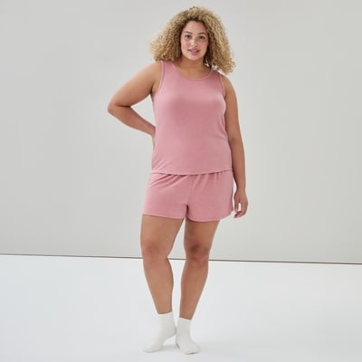 Women+ Tank Sleep Set - Mauve