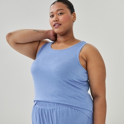 Pyjama avec cami Femmes+ - Bleu Pâle