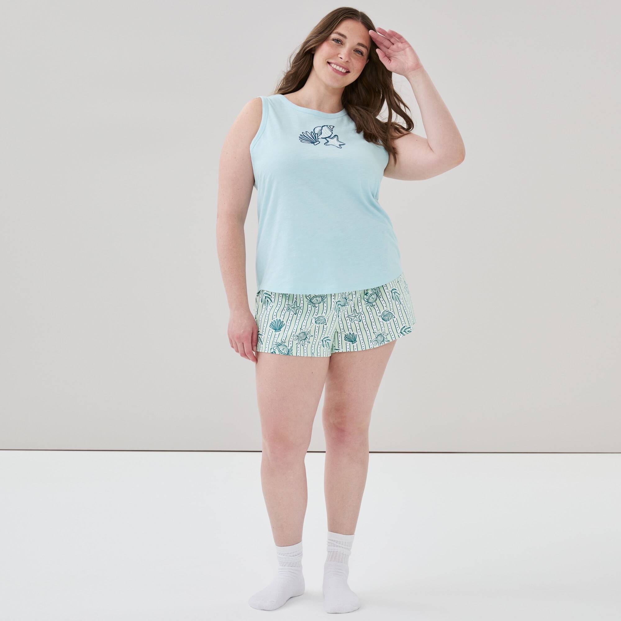 Cami de nuit imprimée Femmes+
