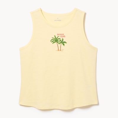 Cami de nuit imprimée Femmes+ - Jaune Pâle