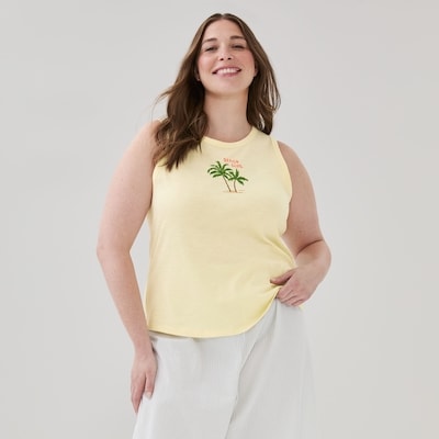 Joe Fresh Women+ Graphic Sleep Tank 1 ea, $16.00/1ea