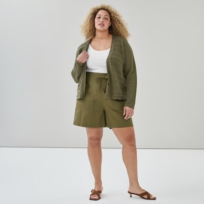 Joe Fresh Short utilitaire en lin et coton Femmes+ 1 ea, 29,00 $/1ch