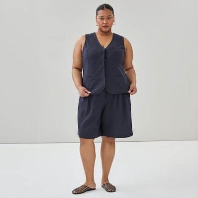 Joe Fresh Women+ Linen Blend Vest 1 ea, $45.00/1ea