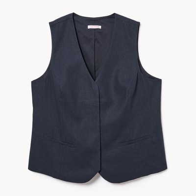 Joe Fresh Women+ Linen Blend Vest 1 ea, $45.00/1ea