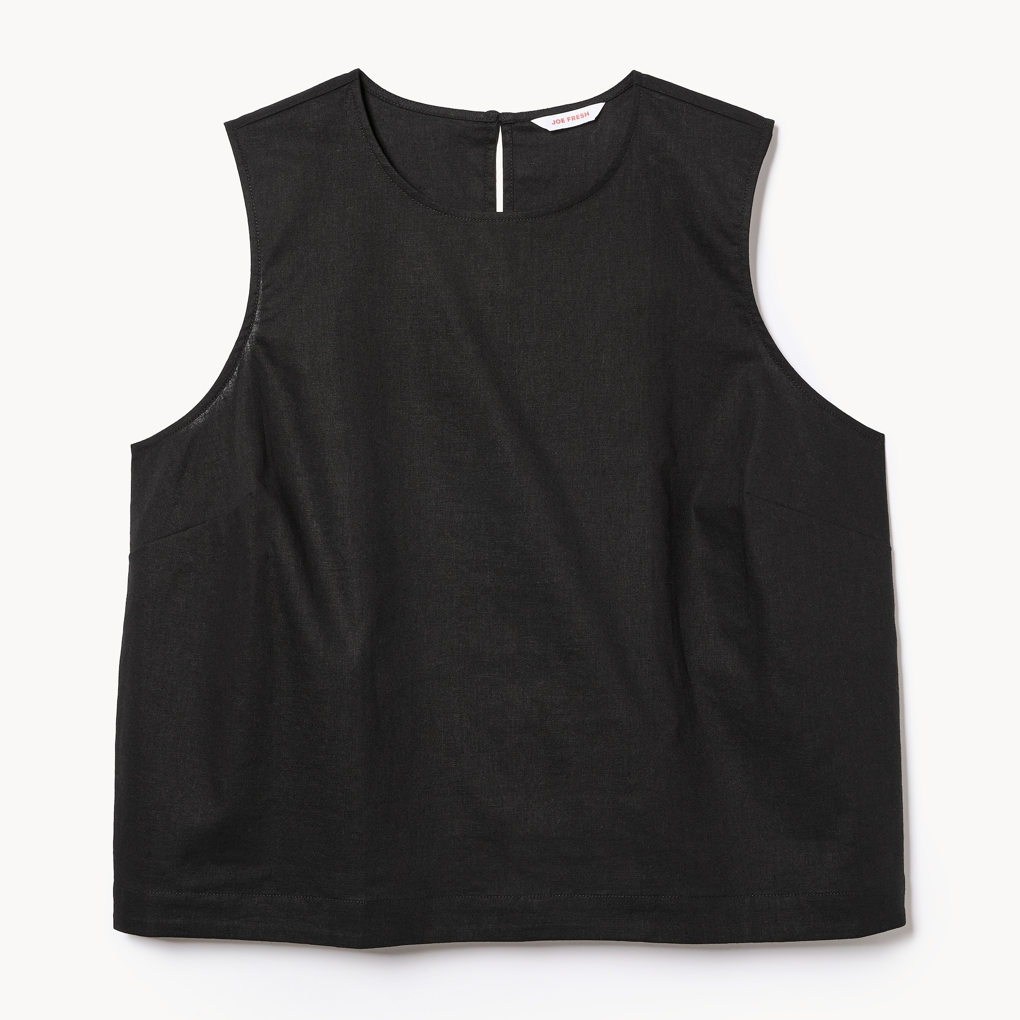 Cami en lin et coton Femmes+ in Noir JF from Joe Fresh