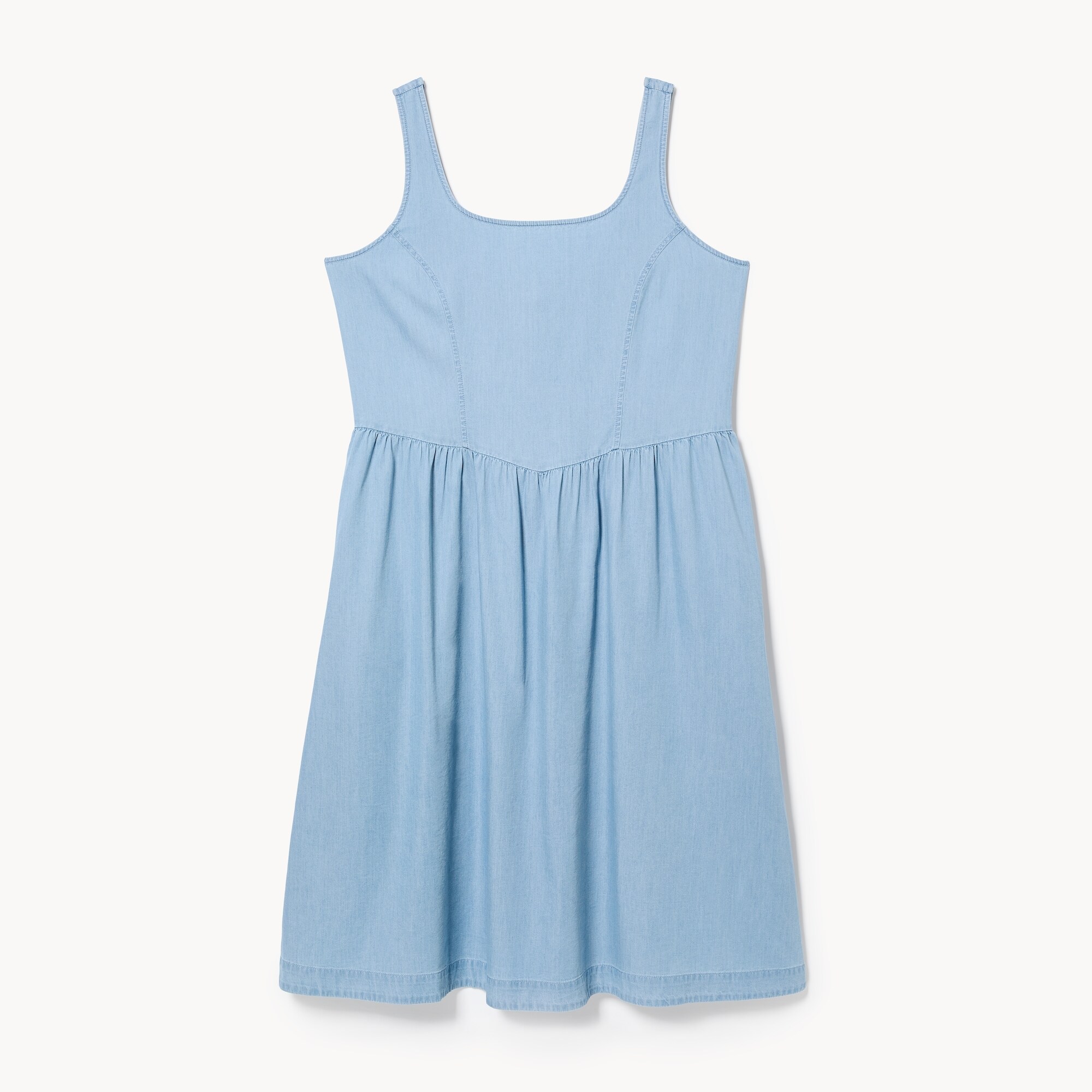 Women+ Chambray Tank Midi Dress