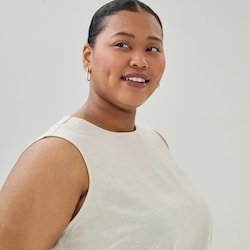 Joe Fresh Women+ Linen Cotton Tank - 1 ea | No Frills Online