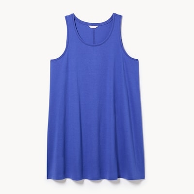 Women+ Knit Tank Dress - Blue