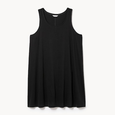 Women+ Knit Tank Dress - JF Black