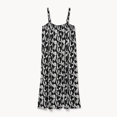 Robe maxi imprimée Femmes+ - Noir