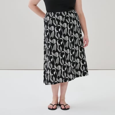 Joe Fresh Jupe midi imprimée Femmes+ 1 ea, 29,00 $/1ch