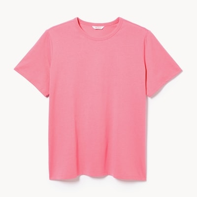 T-shirt ras du cou Femmes+ - Corail