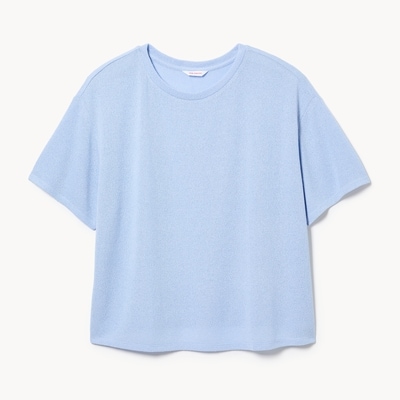 Women+ Oversized T-Shirt - Light Blue