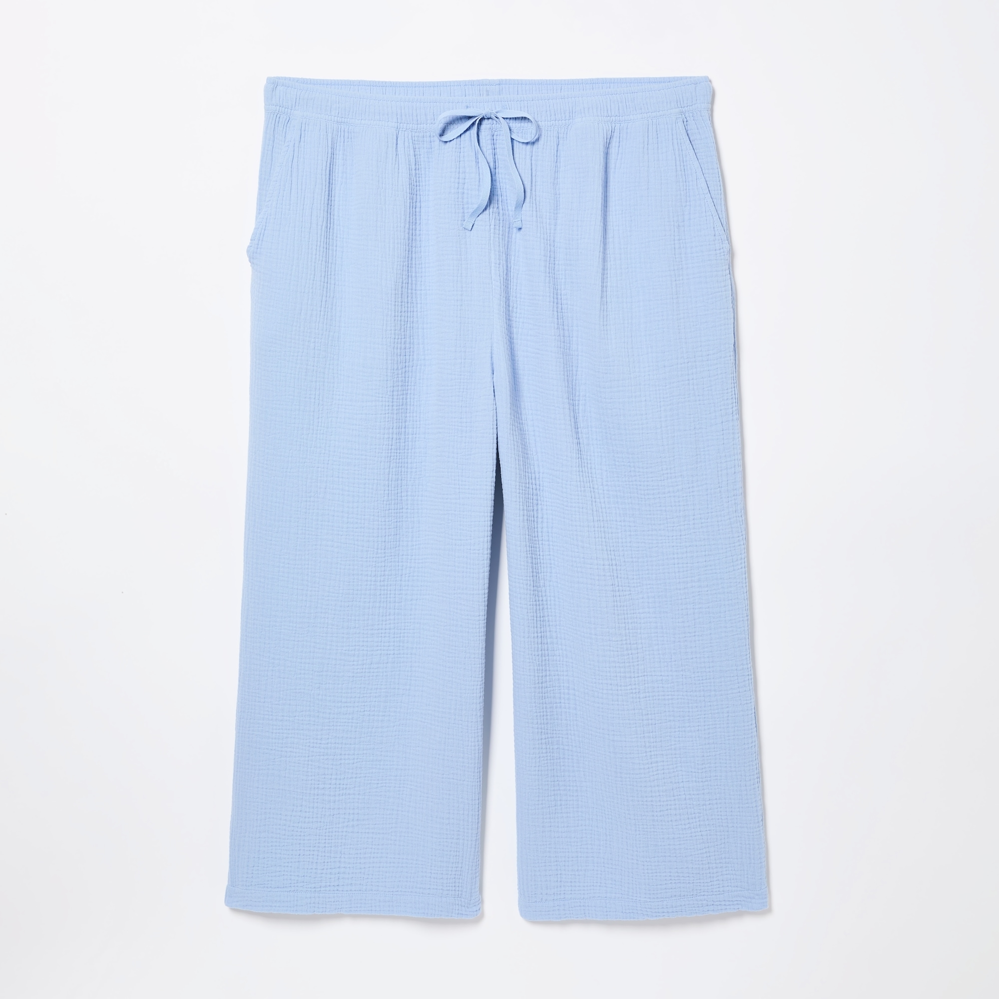Women+ Gauze Pull-On Pant in Light Blue from Joe Fresh