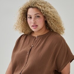 Joe Fresh Women+ Gauze Dolman Top - 1 ea | Zehrs