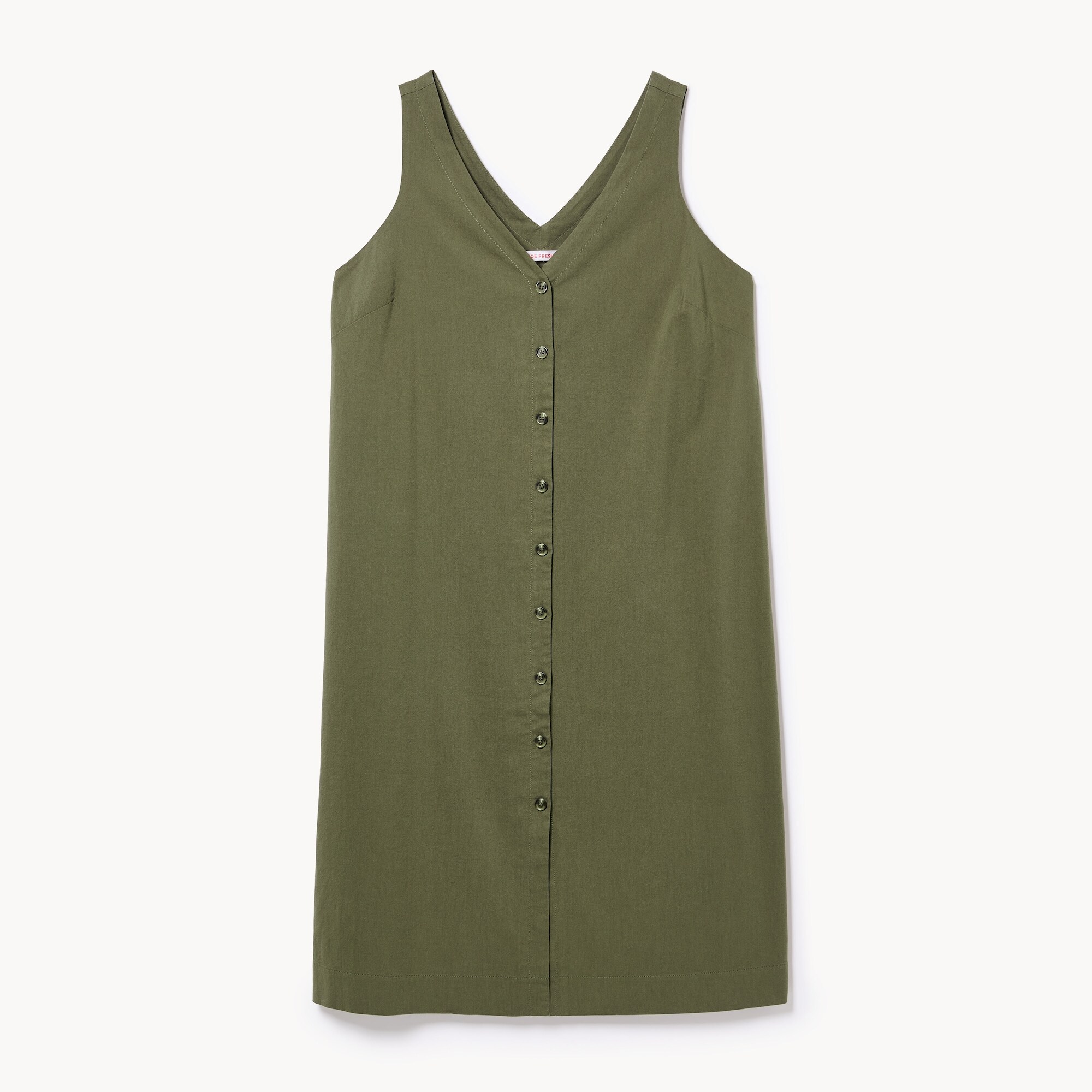 Robe cami midi à devant boutonné pour Femmes+