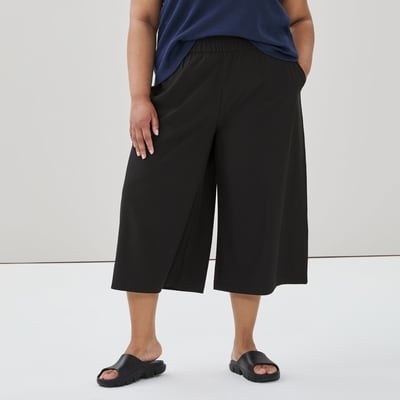 Pantalon court tout-aller Femmes+ - Noir