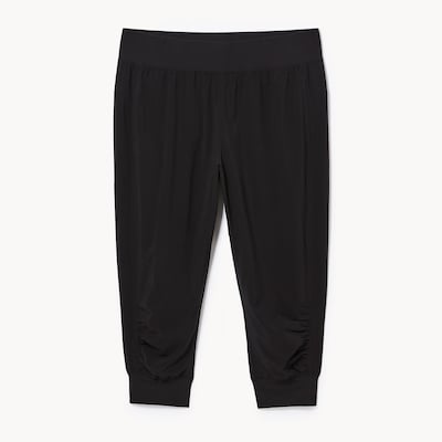 Women+ Active Sandwash Cropped Pant in Dark Grey from Joe Fresh