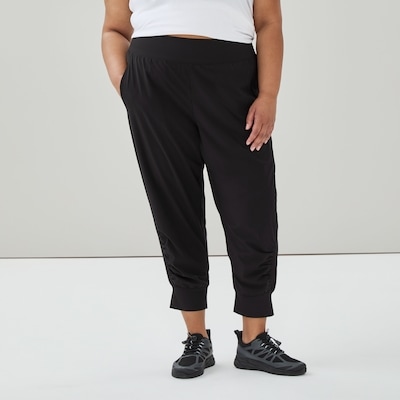 Women+ Active Cropped Jogger - Black