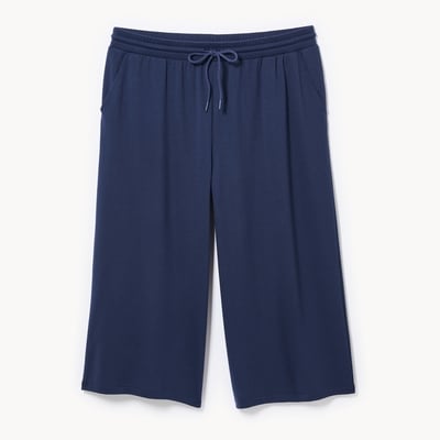 Women+ Active Cropped Wide Leg Pant - Navy