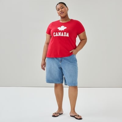 Joe Fresh T-shirt Fête du Canada Femmes+ 1 ea, 15,00 $/1ch