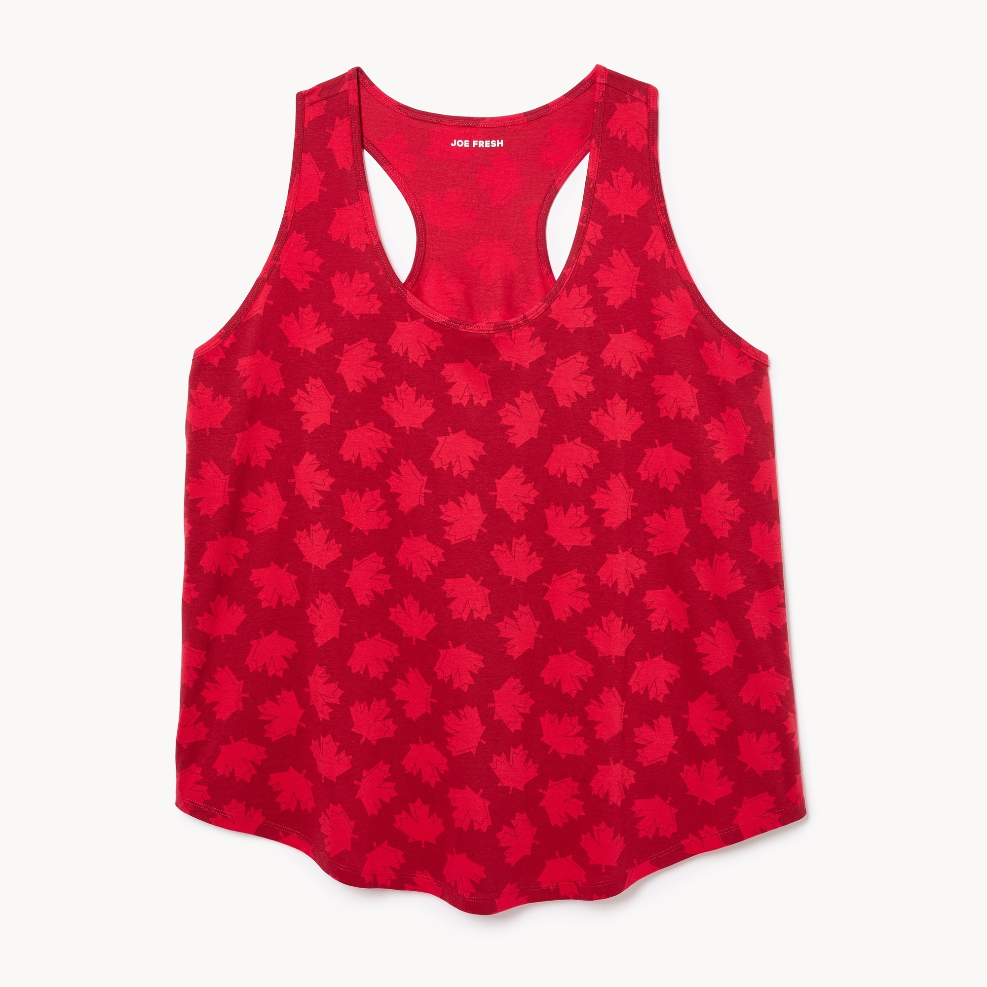 Women+ Active Canada Tank in Red from Joe Fresh