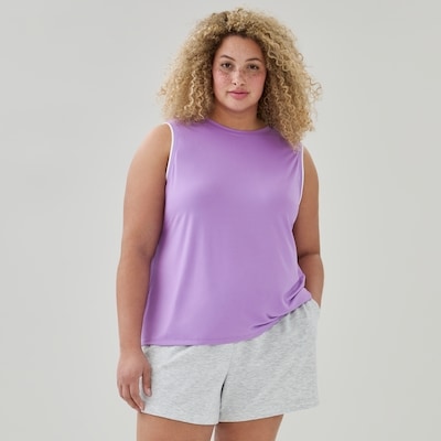 Débardeur sport évacuant l’humidité Femmes+ - Pourpre