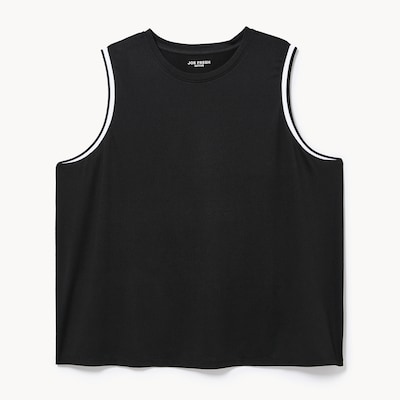 Women+ Active Moisture-Wicking Muscle Tank - Black