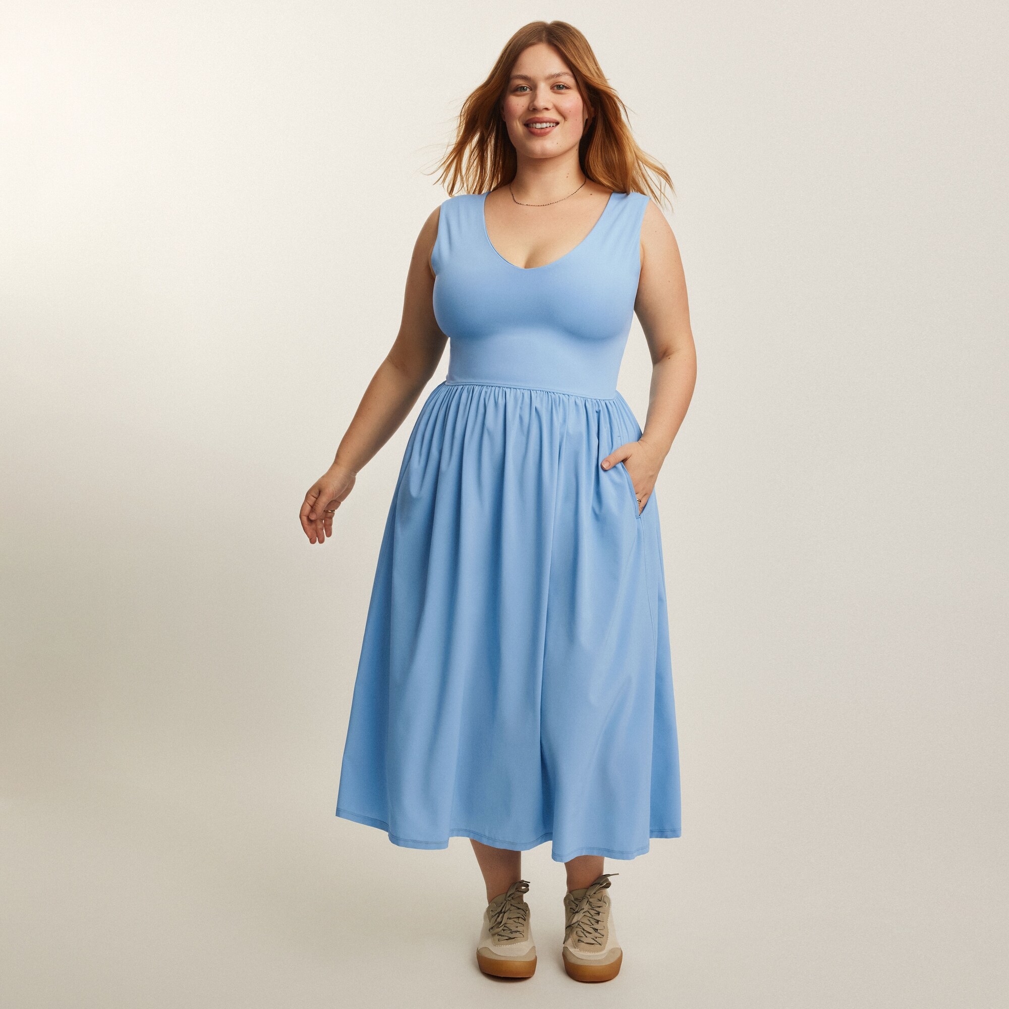 Robe midi tout-aller Femmes+