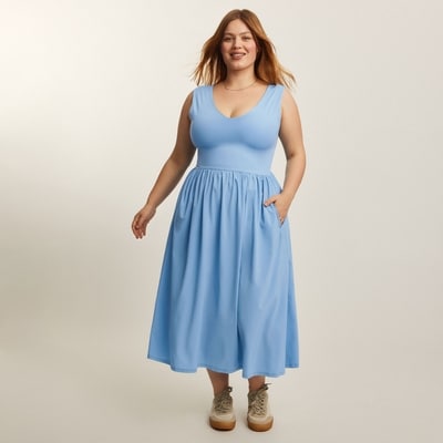 Joe Fresh Women+ On-the-Go Midi Dress 1 ea, $45.00/1ea