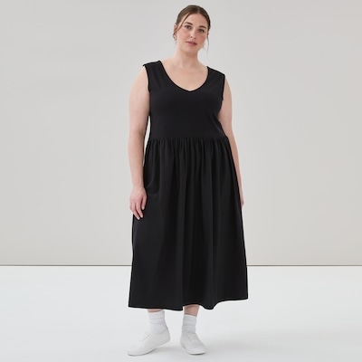 Robe midi tout-aller Femmes+ - Noir
