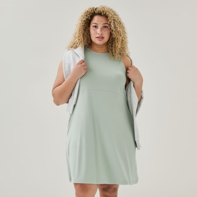Women+ Active Tank Mini Dress - Pale Green