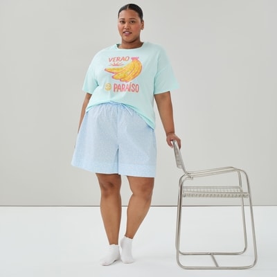 Joe Fresh Women+ Printed Sleep Short 1 ea, $19.00/1ea