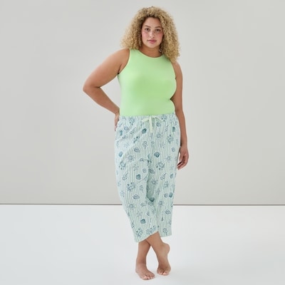 Cami de nuit à soutien-gorge intégré Femmes+ - PASTEL VERT