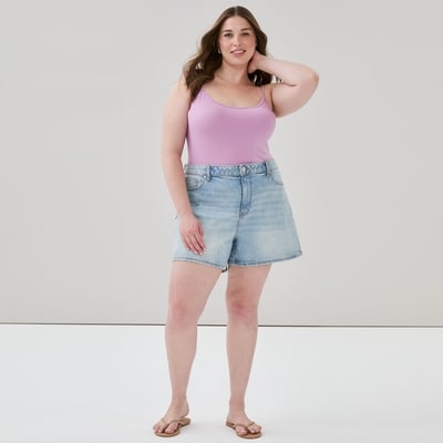Cami ajustée Femmes+ - Lilas pâle
