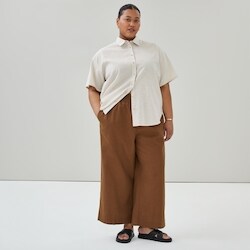 Joe Fresh Women+ Linen Cotton Wide Leg Pant - 1 ea | Zehrs
