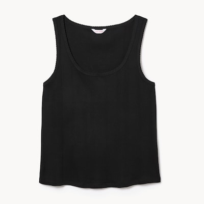 Cami en tricot côtelé Femmes+ - Noir JF
