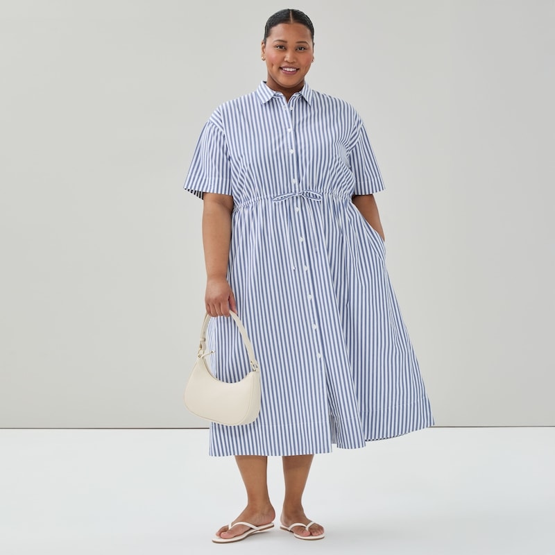 Joe Fresh Women+ Midi Shirt Dress - 1 ea | Maxi