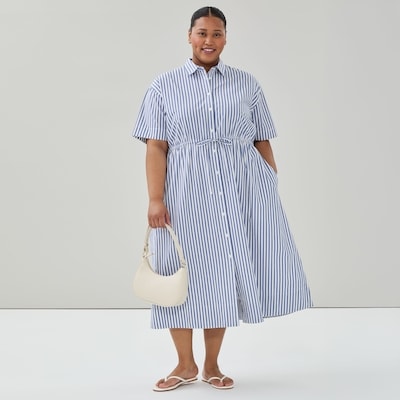 Robe chemisier midi Femmes+ - Bleu