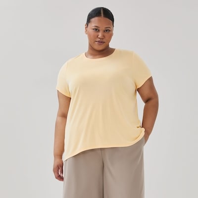 Women+ Active Sandwash T-Shirt - Yellow