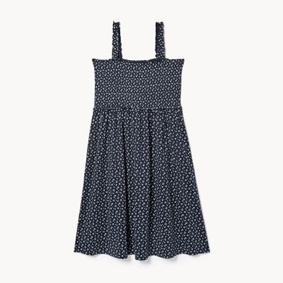 Robe cami midi à fronces Femmes+ - Marine foncé