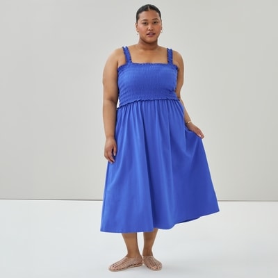 Joe Fresh Robe cami midi à fronces Femmes+ 1 ea, 39,00 $/1ch