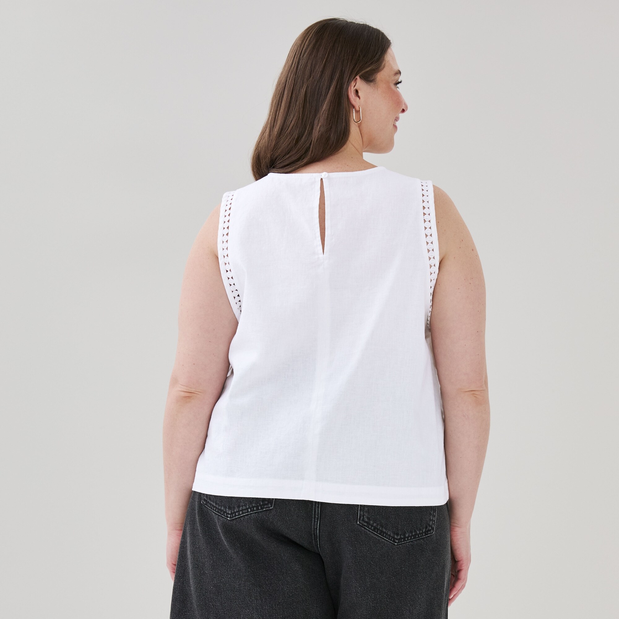 Cami en lin et coton Femmes+