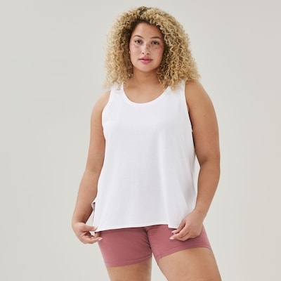 Women+ Relaxed Tank - Bright White