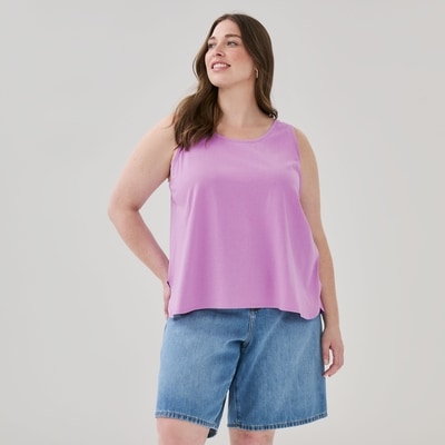 Women+ Relaxed Tank - Pale Lilac